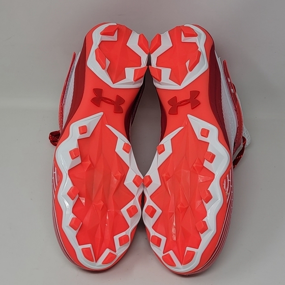 Under Armour UA Highlight Hammer MC Mid Football Cleats 3025085-100 Mens Size 12 - Picture 10 of 10